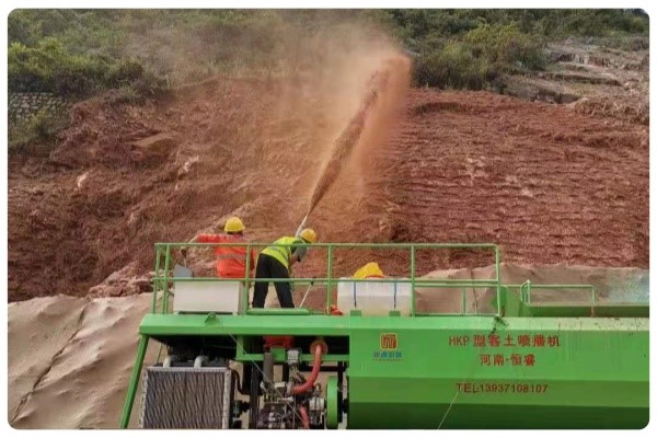 客土喷播机：生态建设的绿色利器