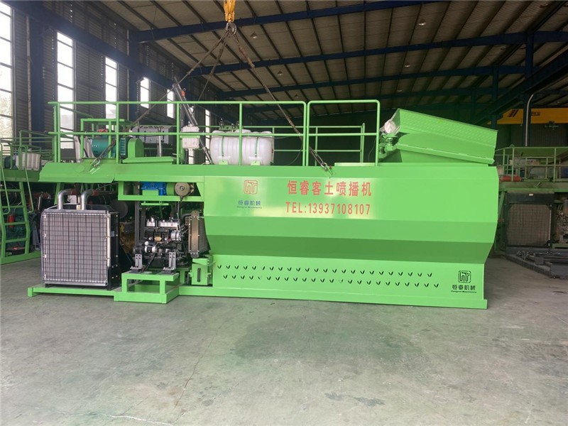 拒绝低效！恒睿喷播机：用稳定性能助力边坡绿化施工