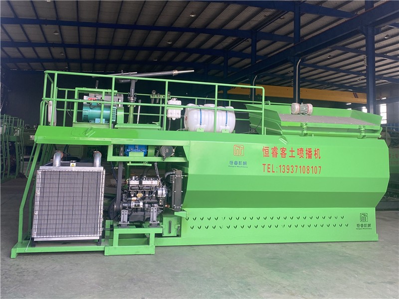 恒睿HKP-480型客土喷播机：效率高、省工更可控，解锁绿化施工新范式