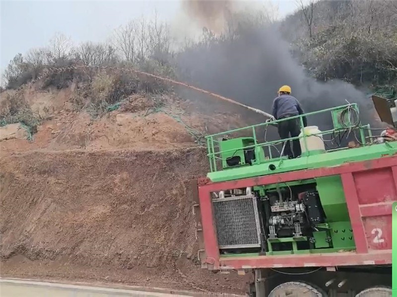 恒睿绿化喷播机多场景适配，解锁边坡施工多元化新可能