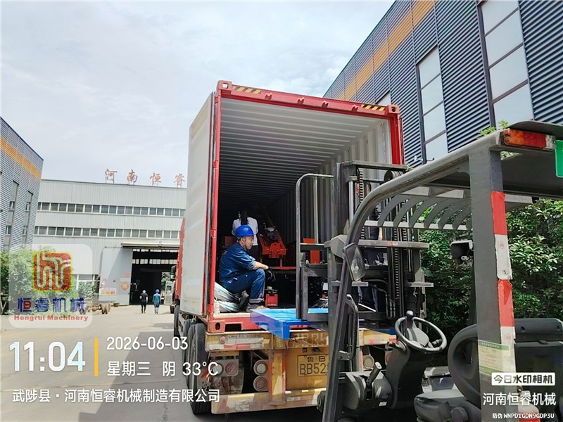 4 台恒睿多功能爬坡钻机发往台湾｜解决凿岩打钻施工多项痛点