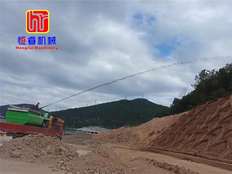 恒睿双动力高原专用智能快速喷播机，青海高原矿山修复专用设备