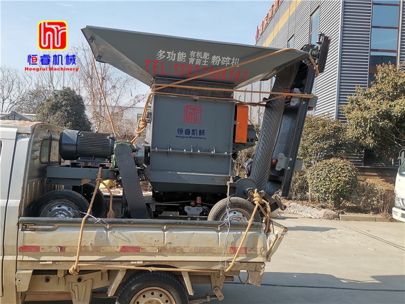 恒睿苗床土破碎筛分机｜工厂田间两用，育秧苗床土筛分优选设备